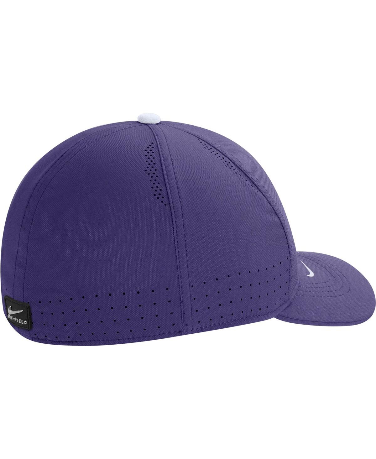 NIKE MEN'S NIKE PURPLE KANSAS STATE WILDCATS CLASSIC99 SWOOSH PERFORMANCE FLEX HAT