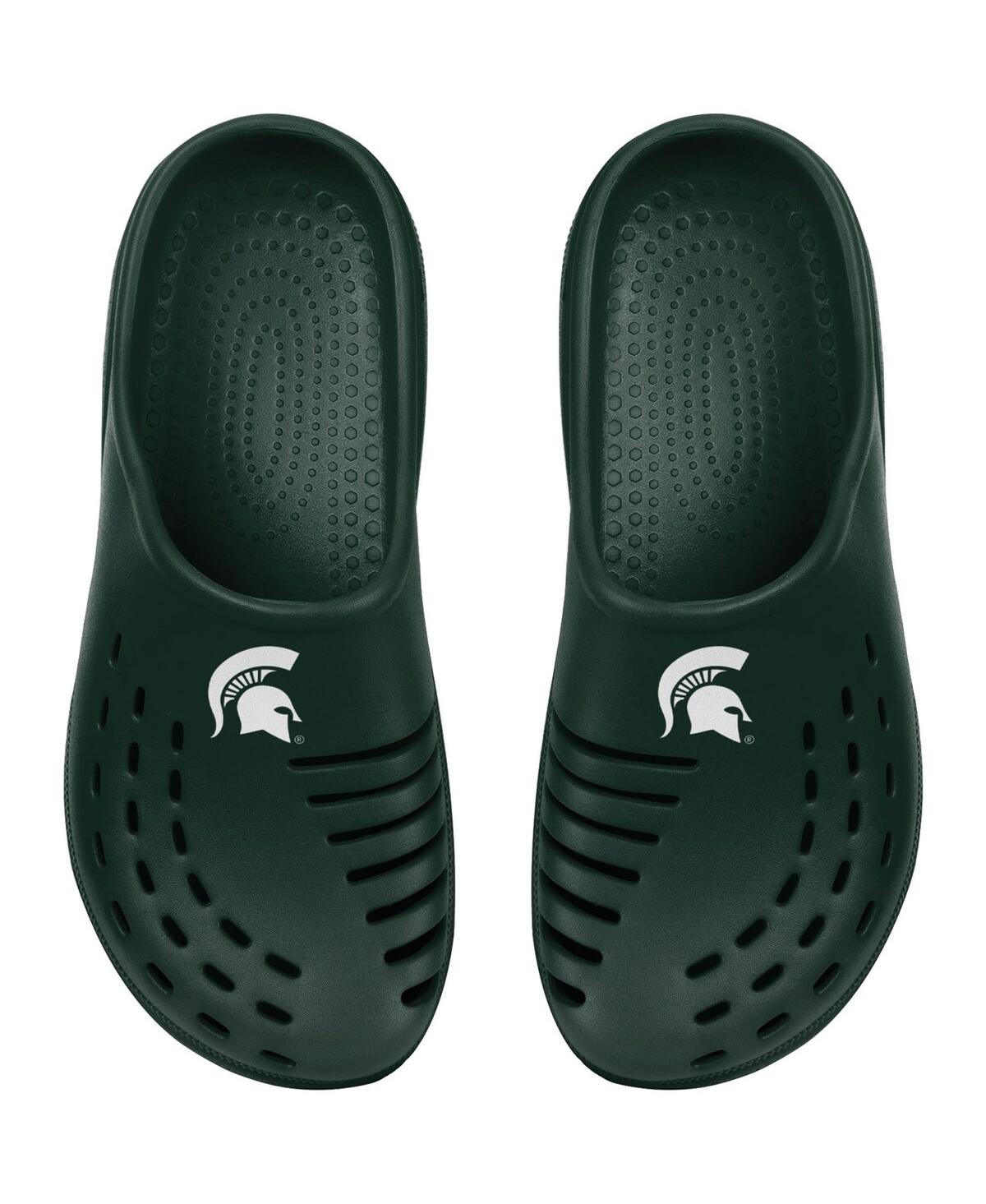 Foco Kids' Youth Boys And Girls  Green Michigan State Spartans Sunny Day Clogs