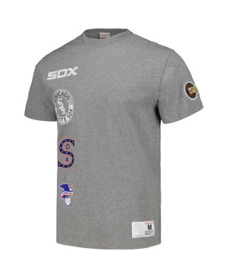 Men's Heather Gray Chicago White Sox Cooperstown Collection City Collection T-shirt