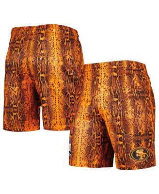 Men's Orange San Francisco 49ers Summer Pop Shorts