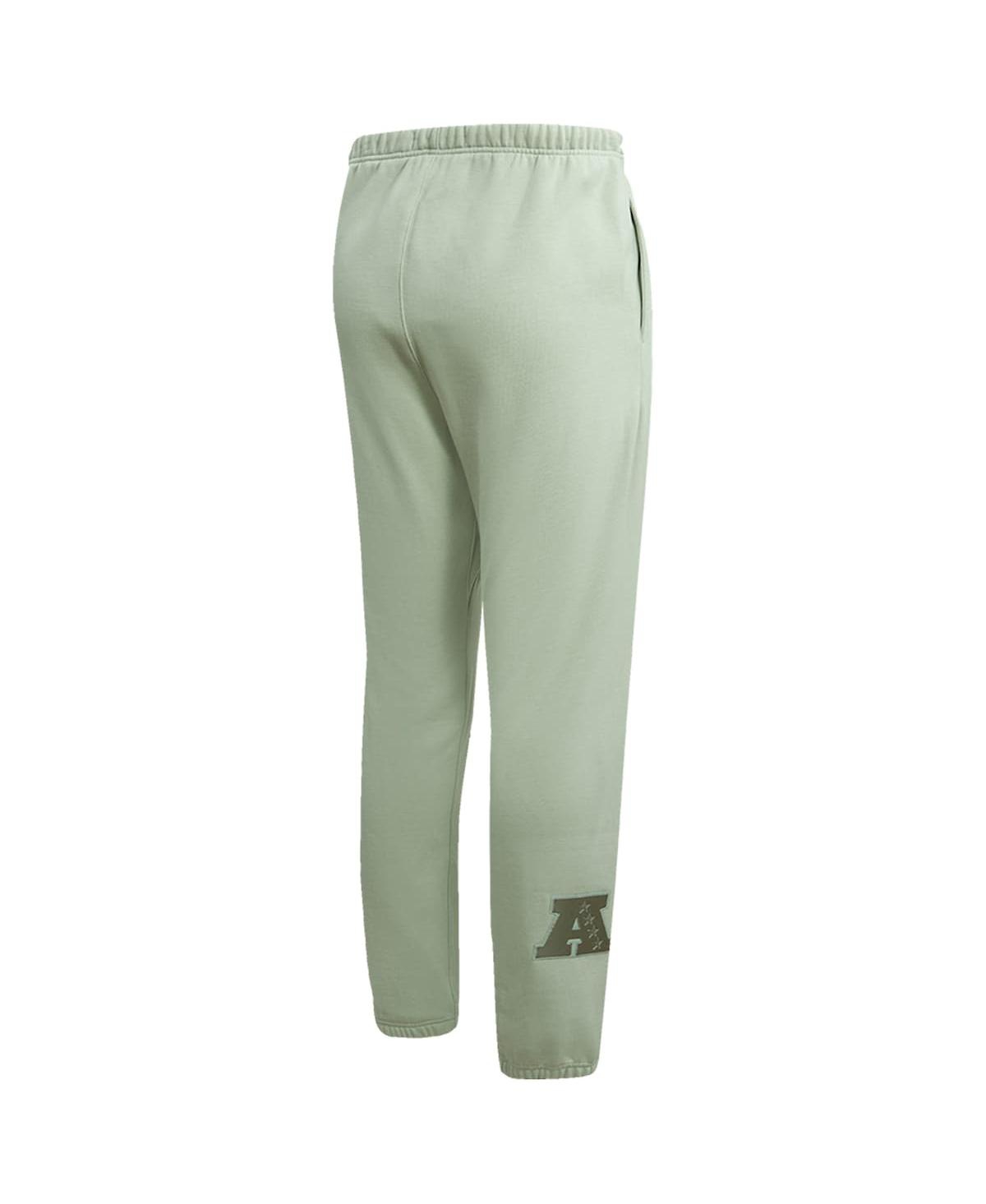 Shop Pro Standard Men's  Light Green Las Vegas Raiders Neutral Fleece Sweatpants