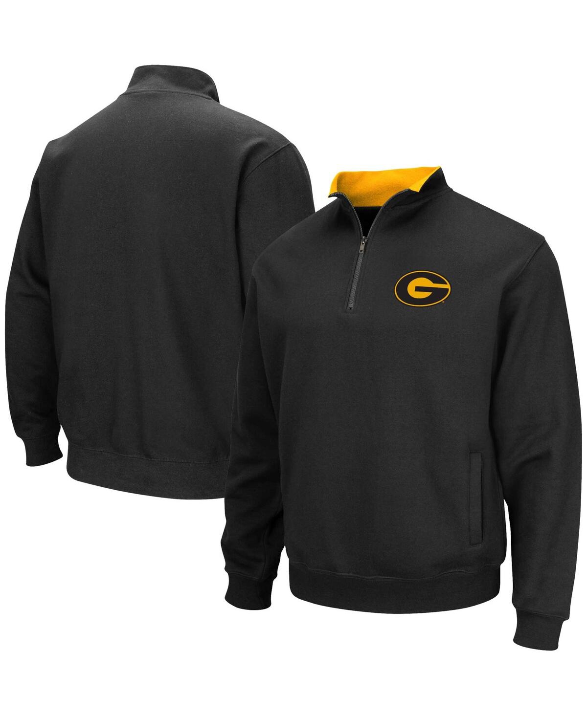 Shop Colosseum Men's  Black Grambling Tigers Tortugas Quarter-zip Sweatshirt