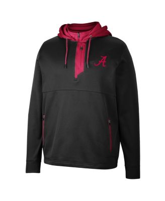 Men's Alabama Crimson Tide Luge 3.0 Quarter-Zip Hoodie
