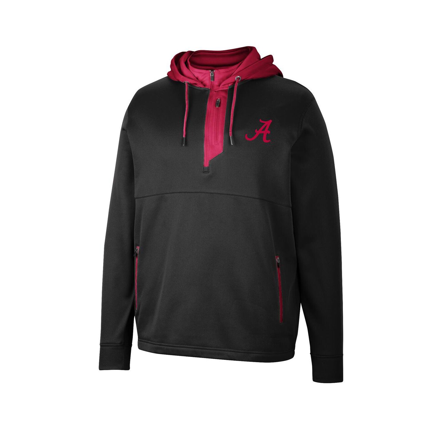 Men's Alabama Crimson Tide Luge 3.0 Quarter-Zip Hoodie