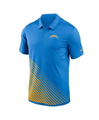 Men's Powder Blue Los Angeles Chargers Vapor Performance Polo Shirt