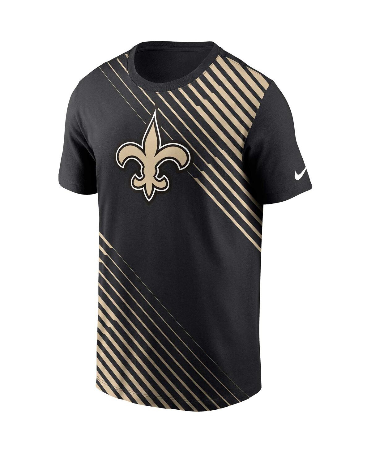 Men's NikeNew Orleans Saints Yard Line Fashion Asbury T-shirt - Black