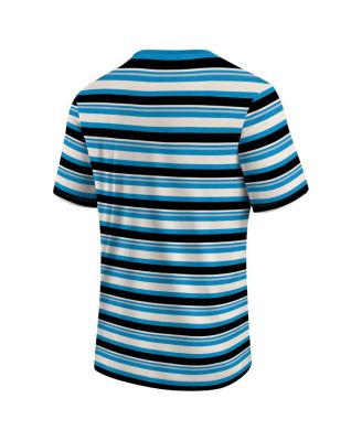 Men's Blue Charlotte FC Shot Clock Stripe T-shirt