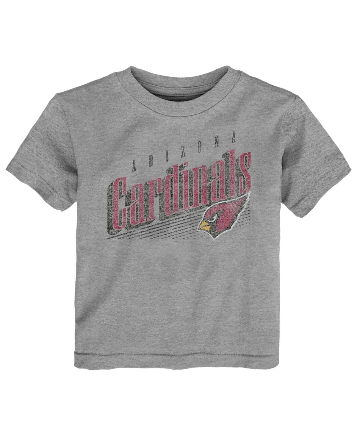 Shop Outerstuff Toddler Boys And Girls Heathered Gray Arizona Cardinals Winning Streak T-shirt