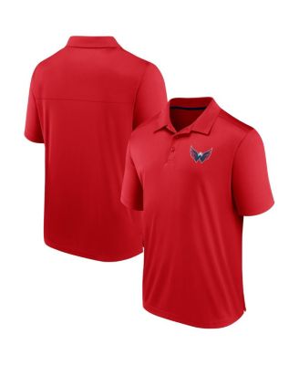 Men's Red Washington Capitals Polo Shirt