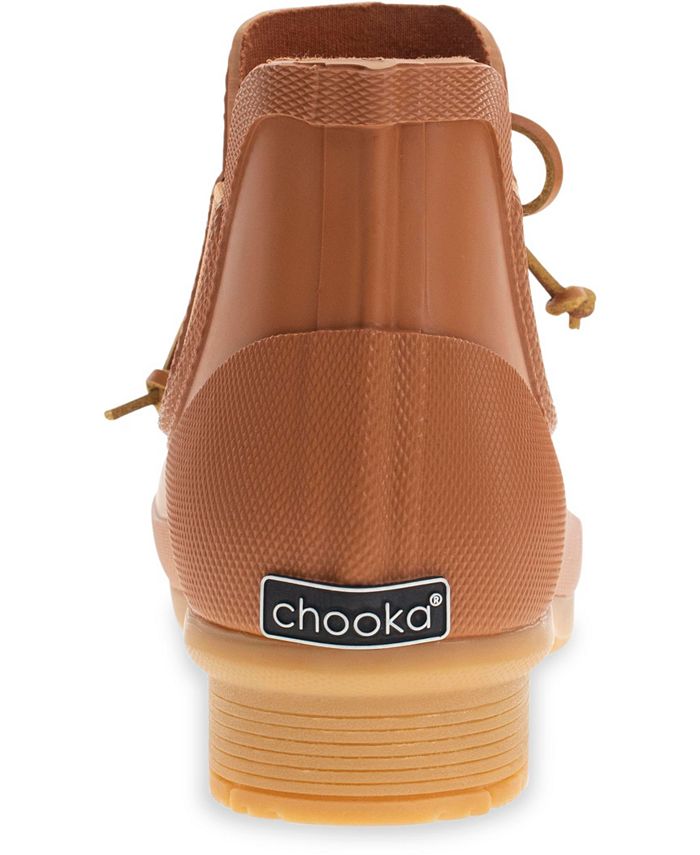 Western Chief Chooka Women's Classic Tie Bootie Chelsea Rain Boot - Macy's
