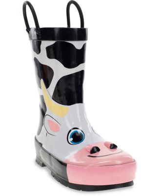 Toddler, Little Boy's and Big Boy's Colbie Cow Rain Boot