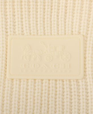 Women's Rubber Patch Knit Cape Sweater