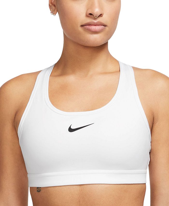 Guess Women's Active Medium Support Sports Bra with Mesh