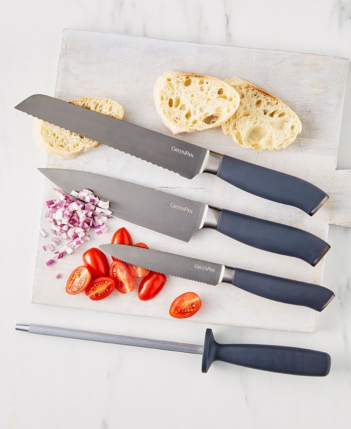 GreenPan Titanium 15Piece Knife Block Set Macy's