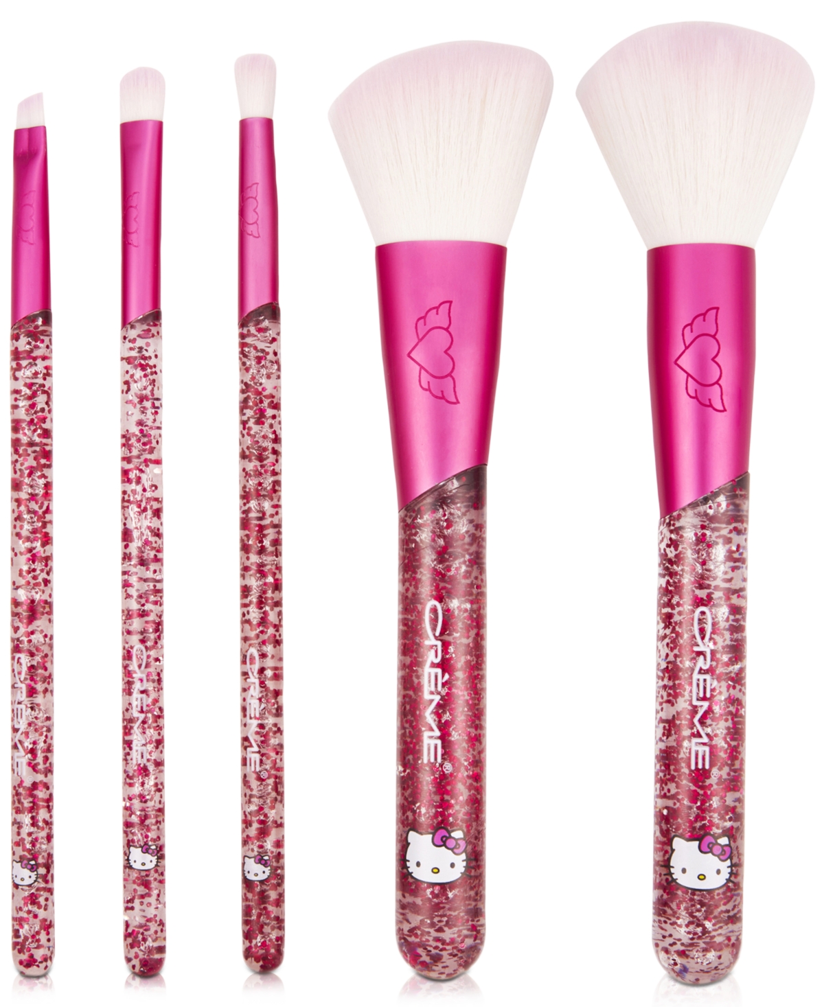 Shop The Creme Shop 5-pc. Hello Kitty Luv Wave Brush Set In No Color