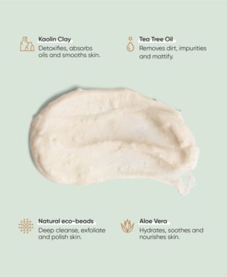 Tea Tree & Aloe Mask Scrub, 3.4-oz.