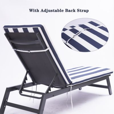 Streamdale 2-Piece Outdoor Lounge Chair Cushions
