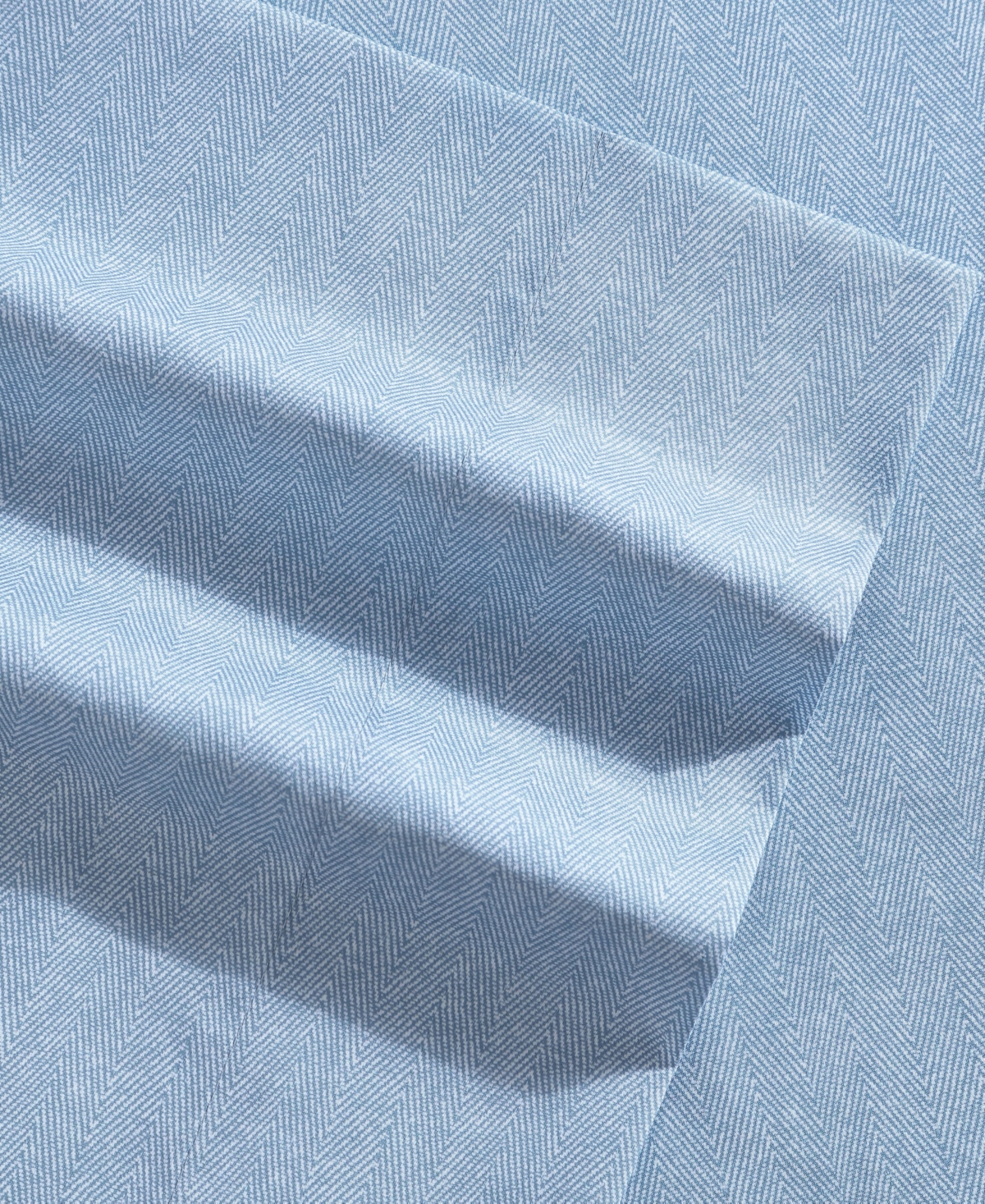 Nautica Closeout!  Microfiber 2 Piece Sheet Set, Twin/twin Xl In Herringbone