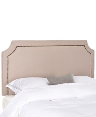 Safavieh Bedell Upholstered Full Headboard - Macy's