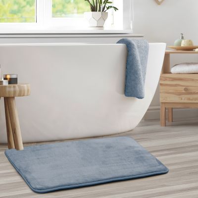 Non-Slip, Ultra Soft Plush, Memory Foam Bath Rug - Large 20"x32"