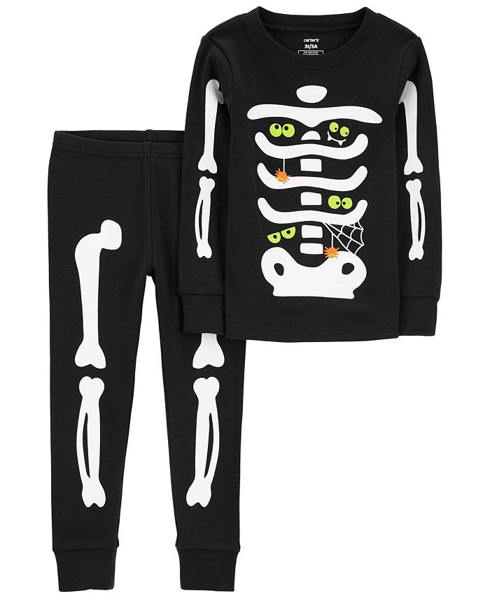 Boys skeleton best sale pjs