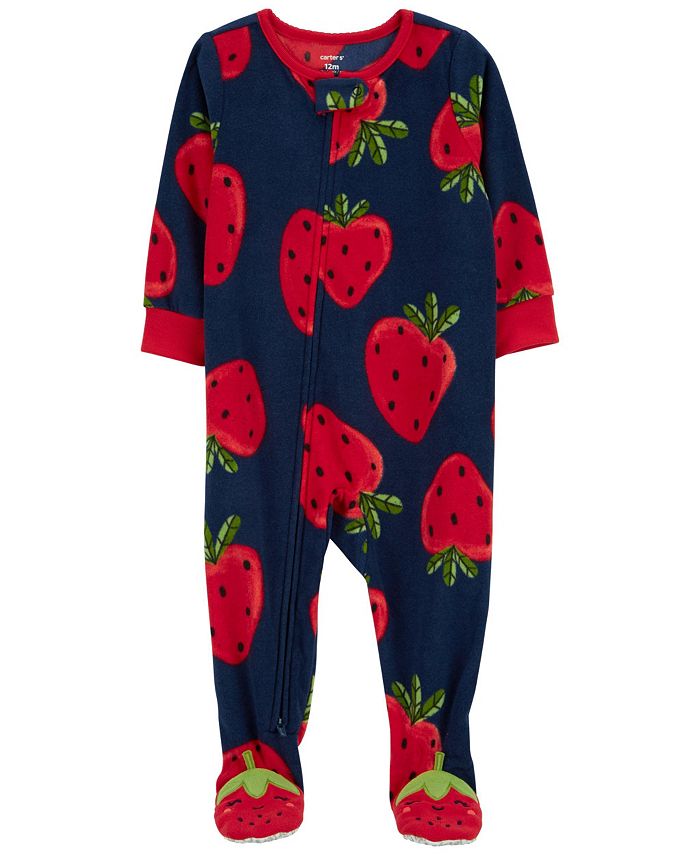 Carters romper hot sale pajamas