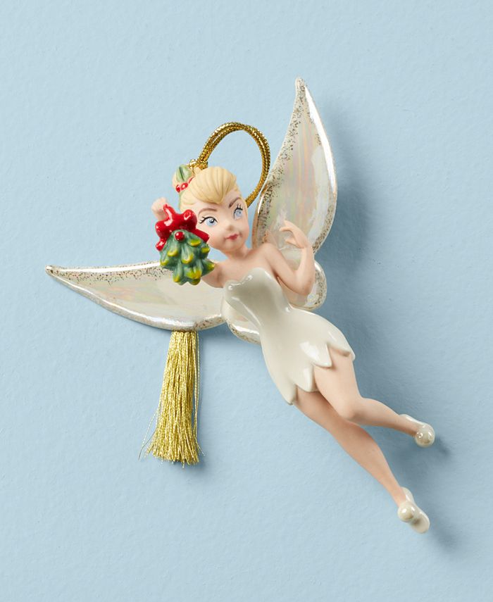 Lenox 2023 Tinker Bell Mistletoe Porcelain Ornament Macy