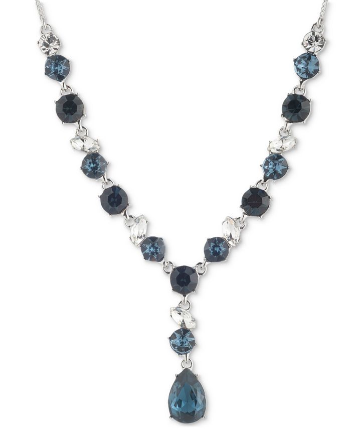 Givenchy crystal lariat necklace outlet