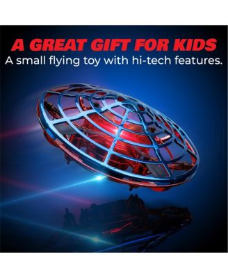 Scoot Combo Hand Operated Drone for Kids or Adults - Red And Blue