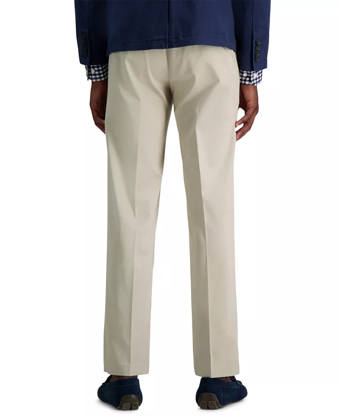 Men’s Premium No Iron Khaki Straight-Fit Stretch Flat-Front Pants - thumbnail 10