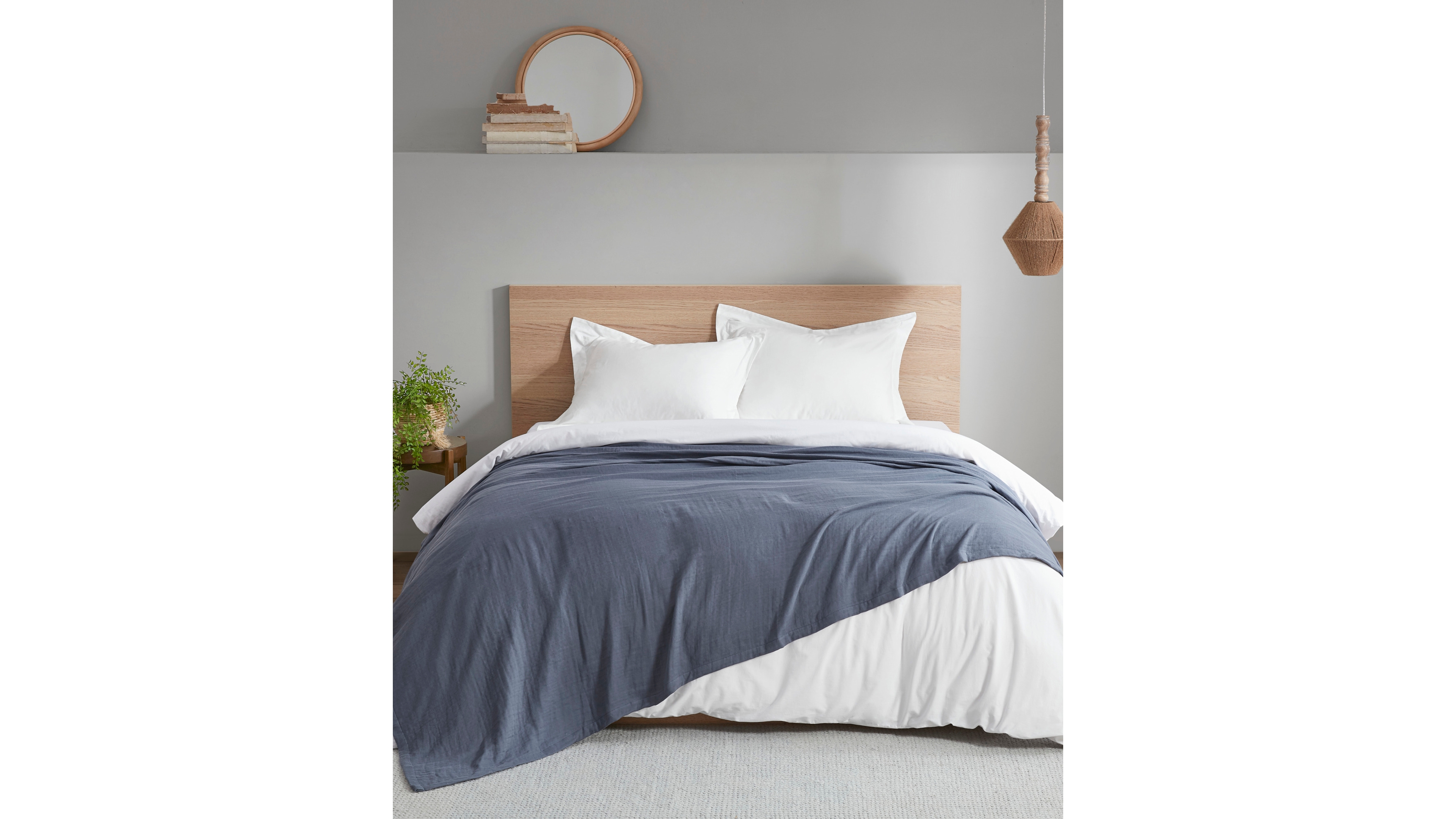 Madison Park Gauze Blanket, Full/Queen