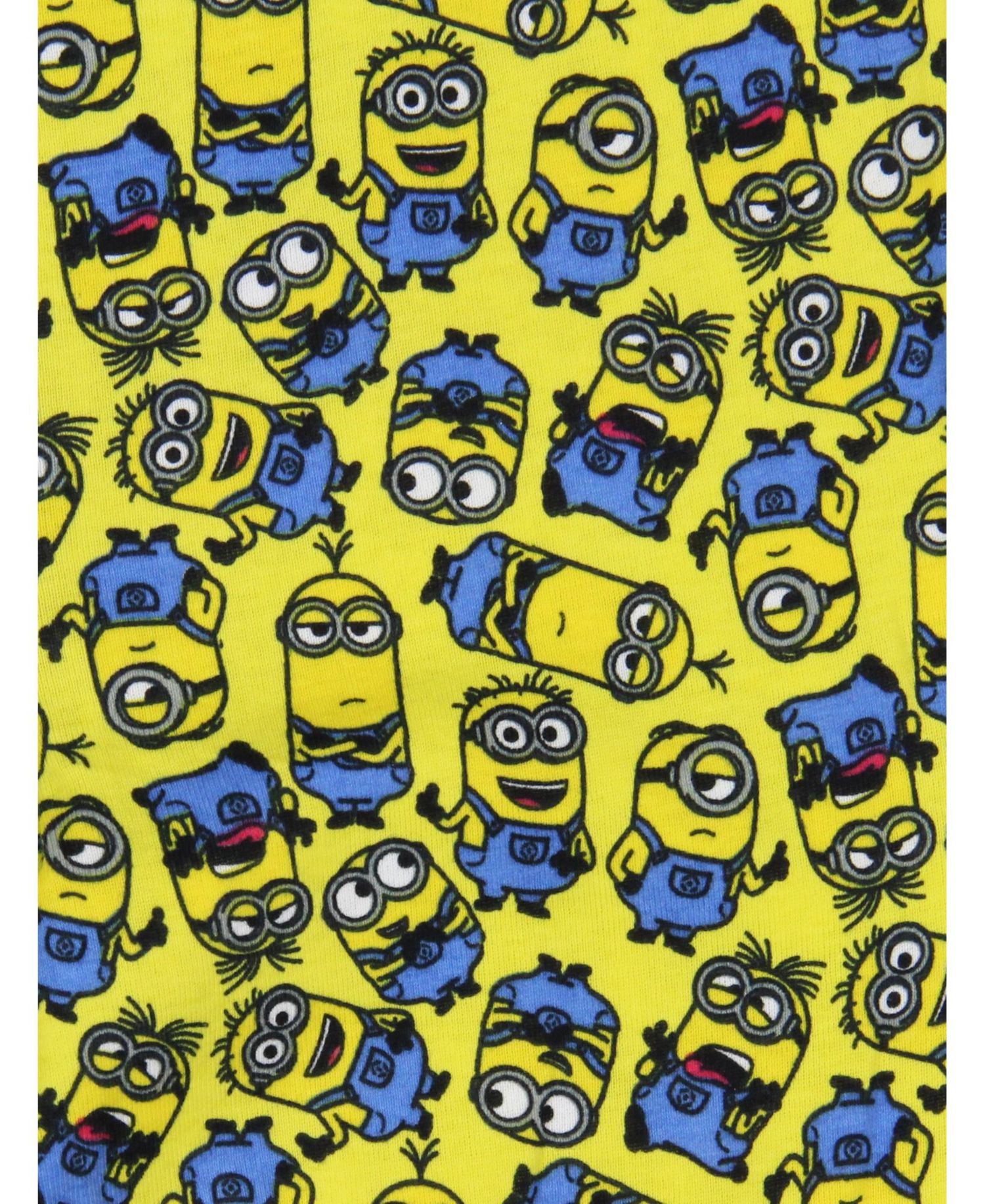 Boys' Minions Crew Bob Stuart Phil Kevin Kids Sleep 2PC Kids Pajama Set