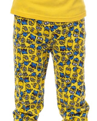 Big Boys Minions Crew Bob Stuart Phil Kevin Sleep 2PC Pajama Set