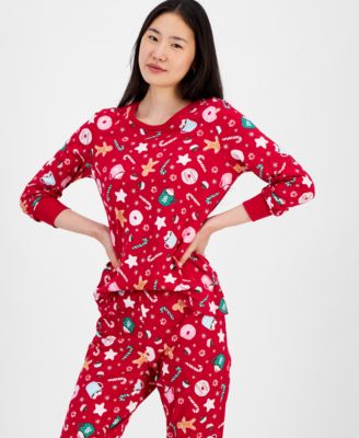 Family Pajamas Matching Women's Sweets Printed Pajamas Set, Created For ...