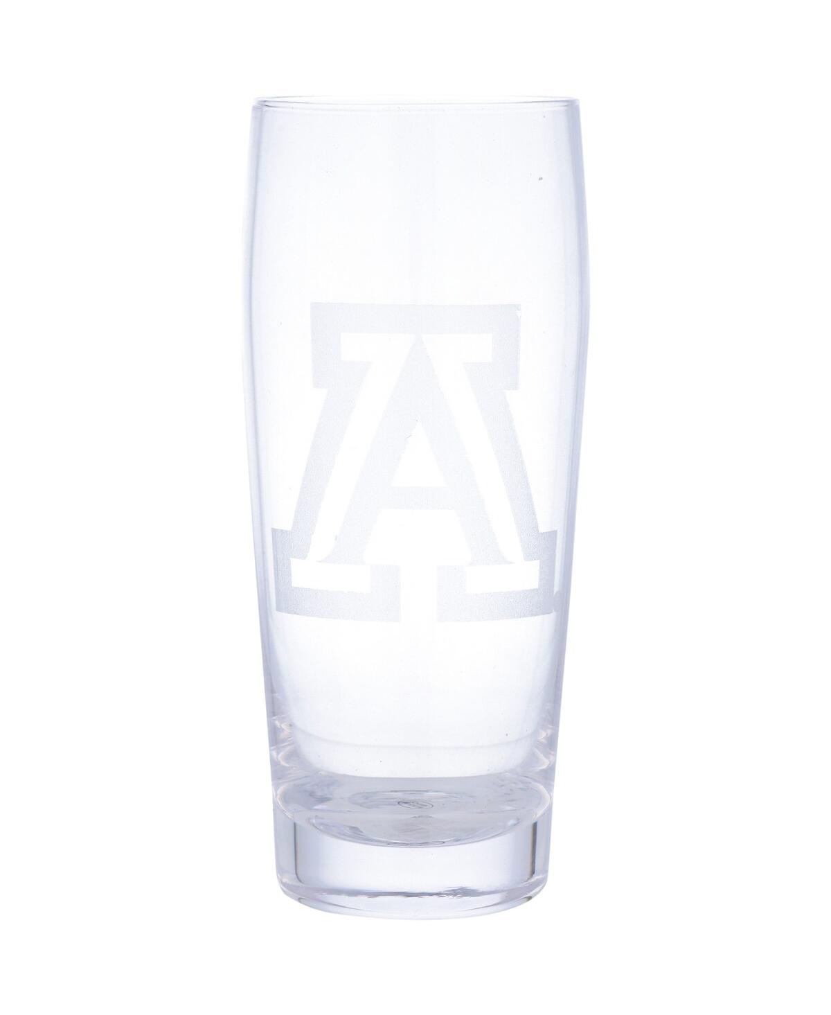 Memory Company Arizona Wildcats 16 oz Clubhouse Pilsner Glass In Clear