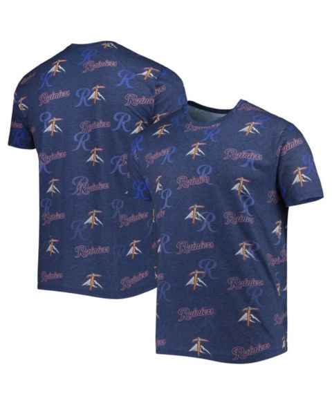 Мужская футболка Boxercraft Navy Tacoma Rainiers Allover Print Crafted