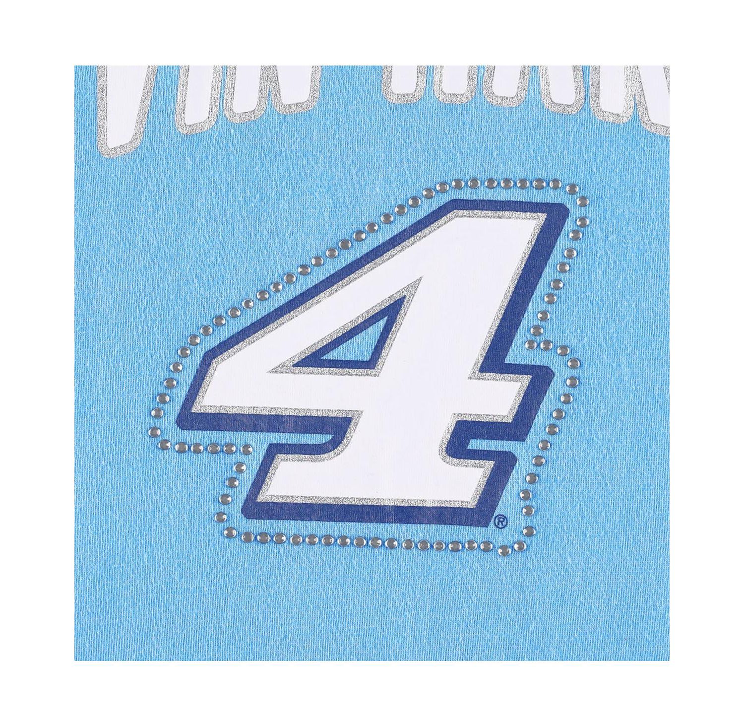 Women's Light Blue, Gray Kevin Harvick Box Score T-shirt