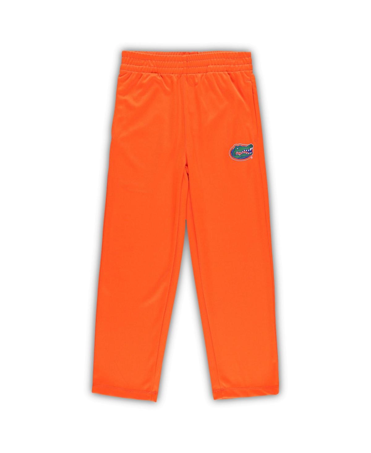 Outerstuff Toddler Boys And Girls Royal And Orange Florida Gators Red Zone Jersey And Pants Set In Royal,orange