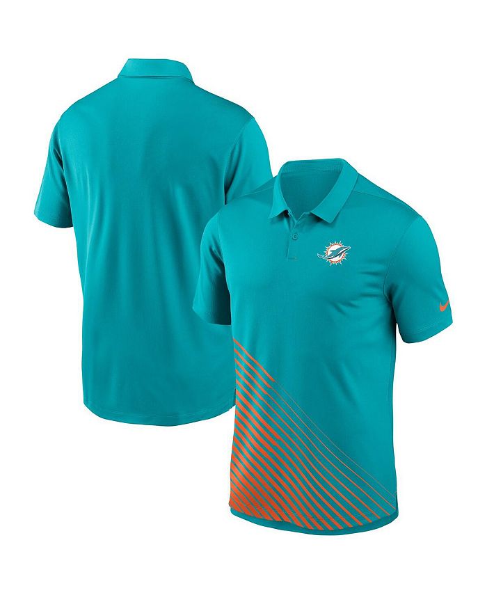 Men's Nike Charcoal Miami Dolphins Fan Gear Color Bar Long Sleeve T-Shirt