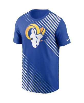 Men's Royal Los Angeles Rams Yard Line Fashion Asbury T-shirt