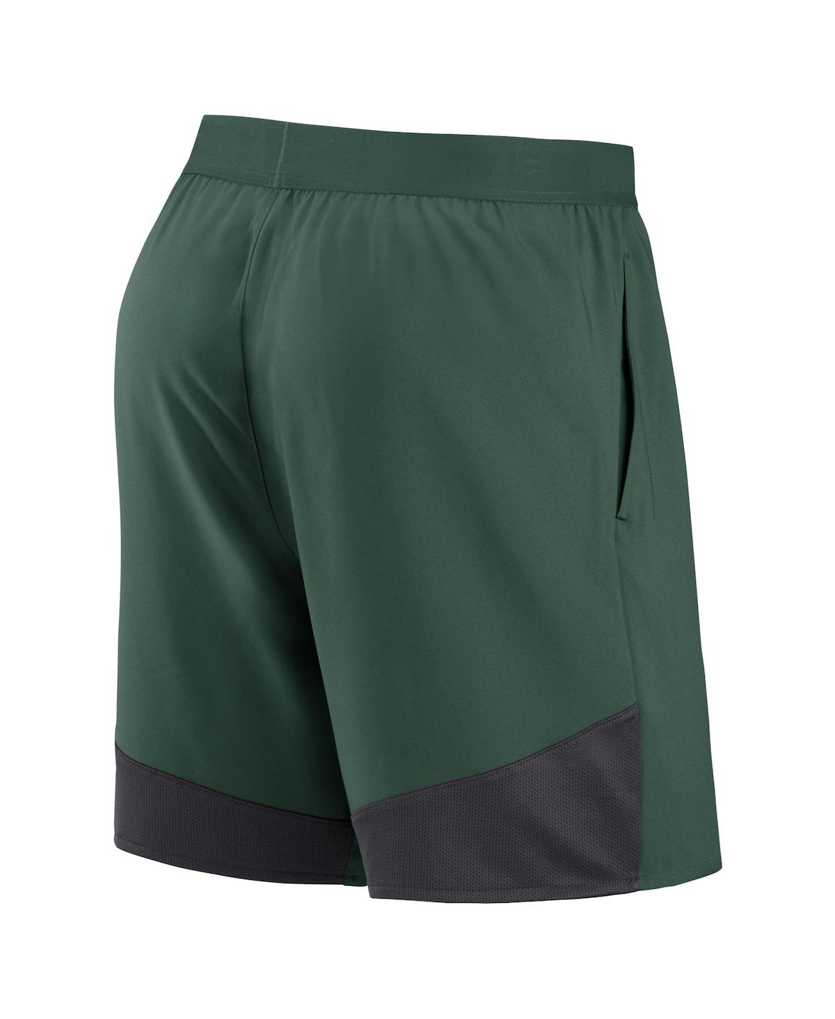 Shop Nike Men's  Green Green Bay Packers Stretch Performance Shorts