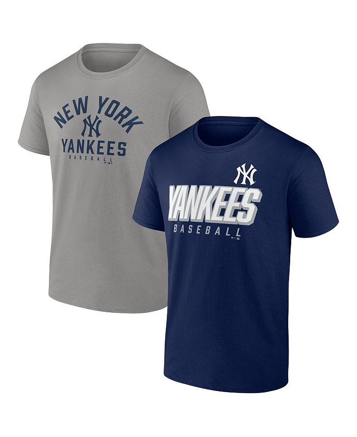Men's New York Yankees Fanatics Branded Heathered Gray True