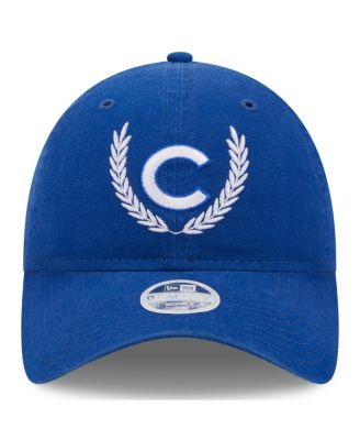 Women's Royal Chicago Cubs Leaves 9TWENTY Adjustable Hat