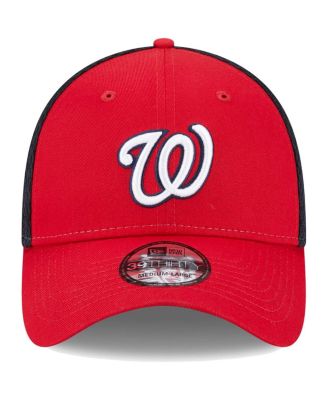 Men's Red Washington Nationals Team Neo 39THIRTY Flex Hat