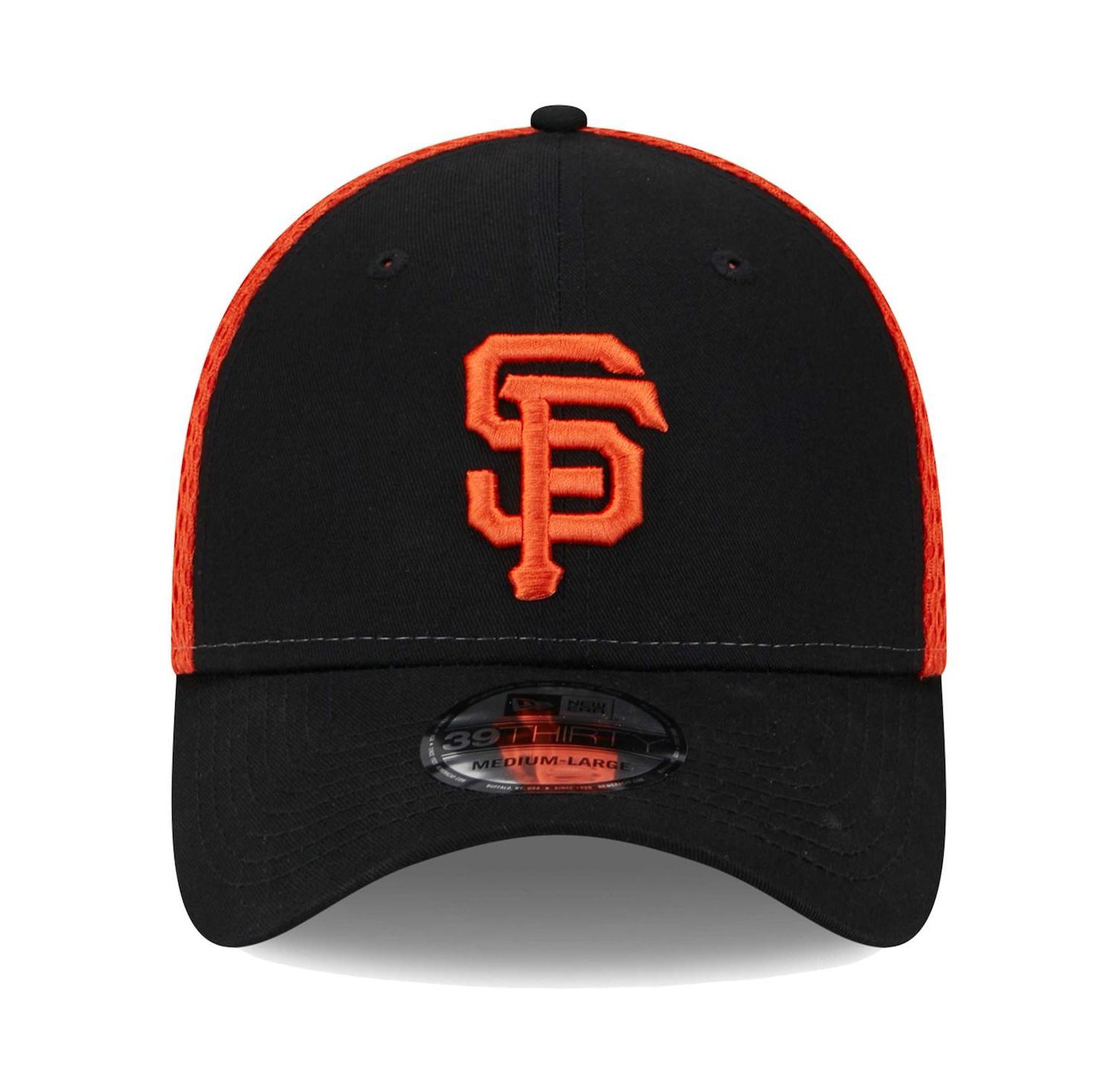 Men's Black San Francisco Giants Team Neo 39THIRTY Flex Hat
