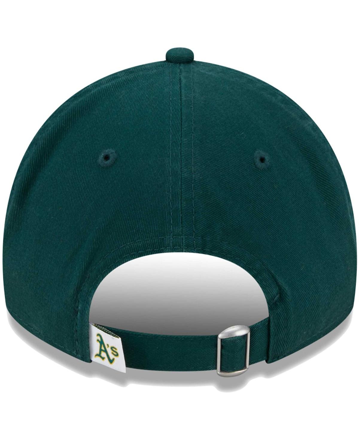 Shop New Era Little Boys And Girls  Green Oakland Athletics Team 9twenty Adjustable Hat