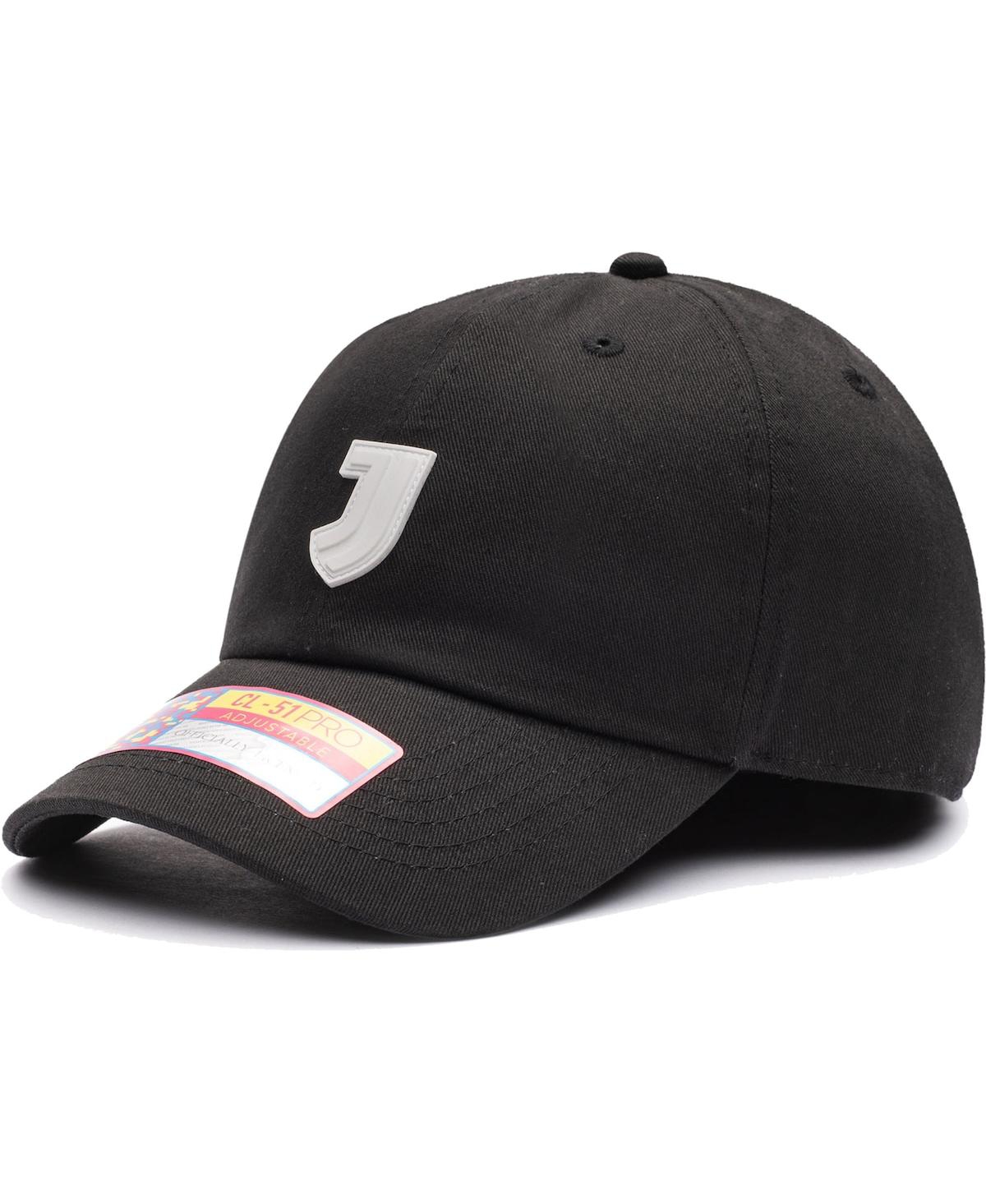 Fan Ink Men's Black Juventus Casuals Classic Adjustable Hat