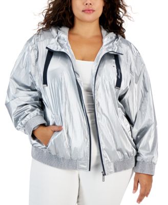 Macy's women's windbreakers best sale