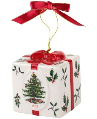 Spode - Christmas Tree Gift Box Ornament 2023