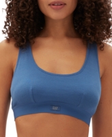Gap GapBody Women's Ribbed Logo Comfort Racerback Bra GPW01051 - True Navy